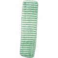 Renown 18 in. Green Scrubbing Microfiber Flat Mop Pad, 3PK MPSG318